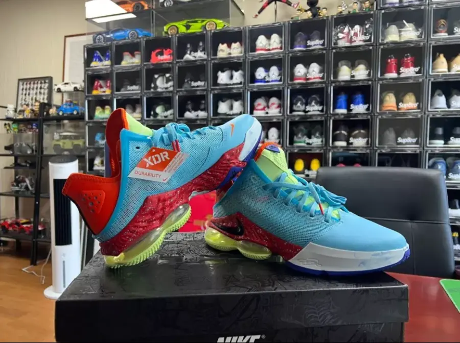 Giày Nike Lebron 19 Low 'Mismatch' DO9828-400 - Ảnh 4