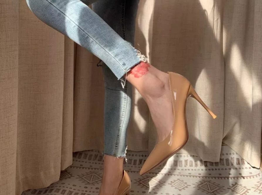 Giày Cao Gót Christian Louboutin Women's 'Pink Pumps' 1100382PK20 - Ảnh 3