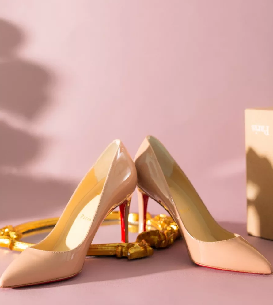 Giày Cao Gót Christian Louboutin Women's 'Pink Pumps' 1100382PK20 - Ảnh 2