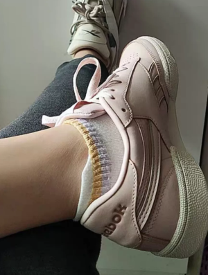 Alternative view of Giày Reebok Club C Revenge Plus Women's Shoes 'Beige' DV8435