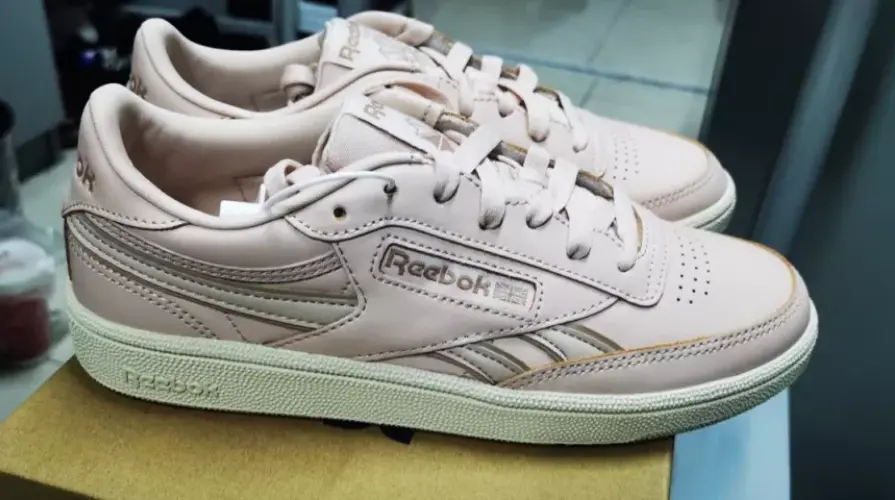 Giày Reebok Club C Revenge Plus Women's Shoes 'Beige' DV8435 - Ảnh 3