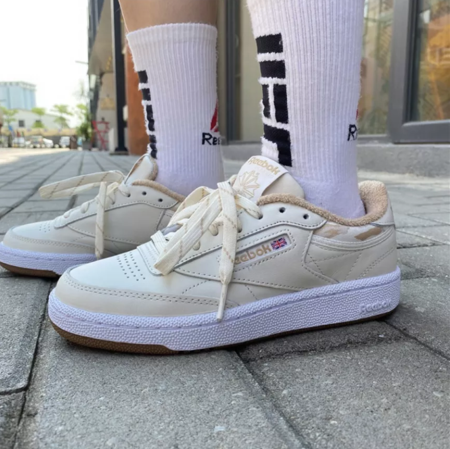 Giày Reebok Club C 85 'Chalk' FZ1280 - Ảnh 2