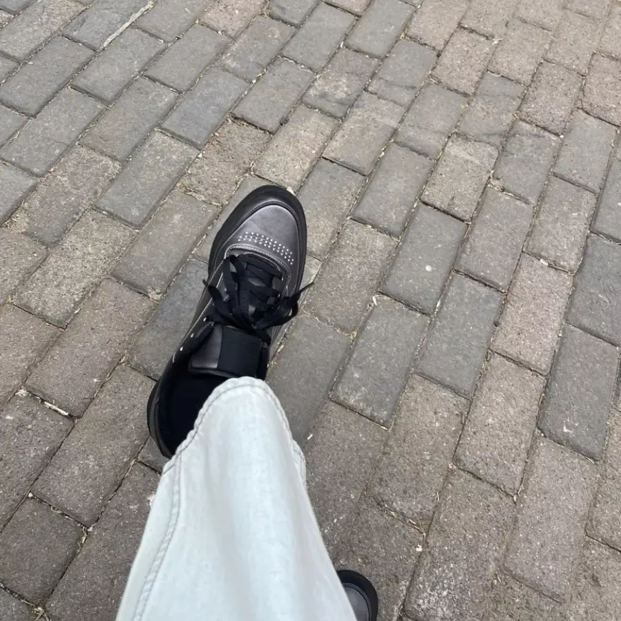 Giày Reebok Maison Margiela x Club C 'Black' H02361 - Ảnh 4