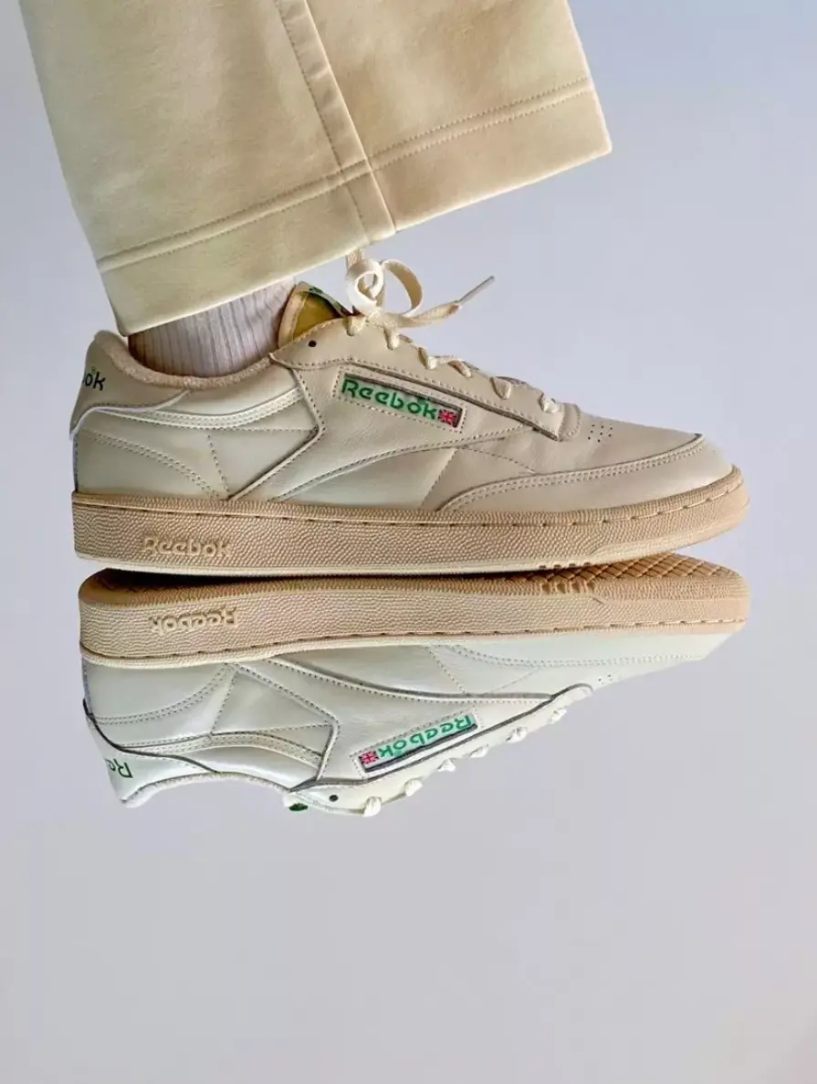 Giày Reebok Club C 1985 TV 'Chalk Glen Green' DV6434 - Ảnh 4