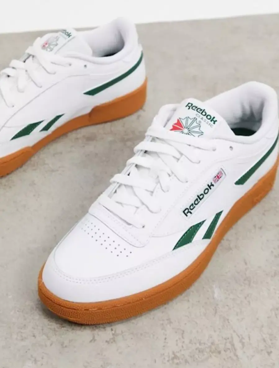 Giày Reebok Club C Revenge 'White Green' FV9313 - Ảnh 4