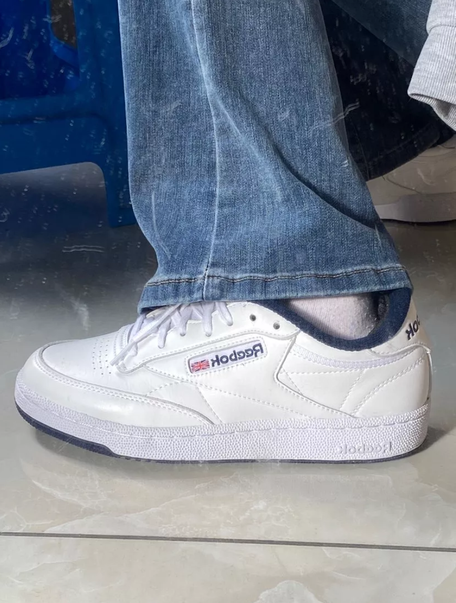 Giày Reebok Club C 85 35th Anniversary 'White' FX1389 - Ảnh 3