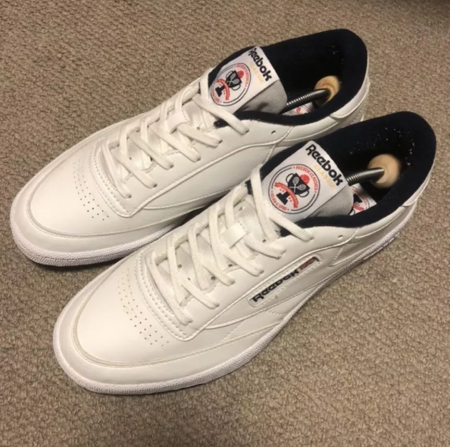 Giày Reebok Club C 85 35th Anniversary 'White' FX1389 - Ảnh 5