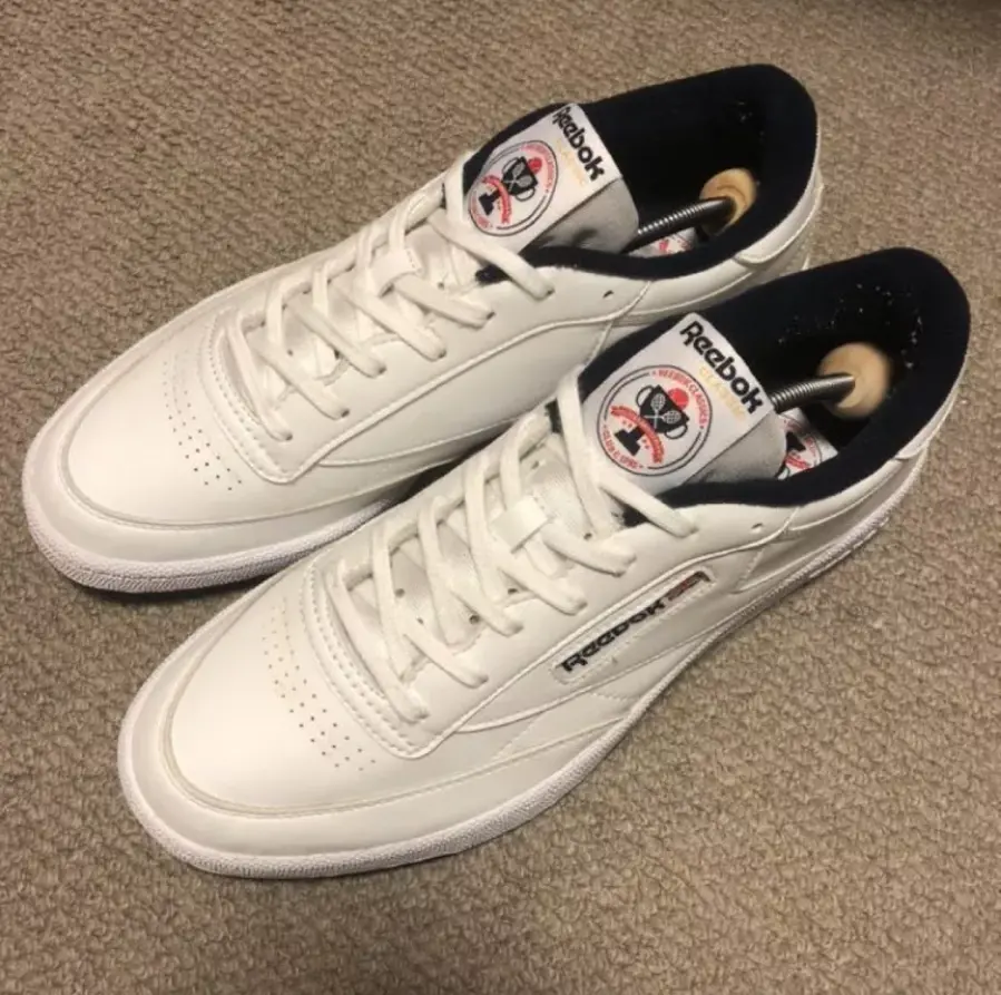 Giày Reebok Club C 85 35th Anniversary 'White' FX1389 - Ảnh 5