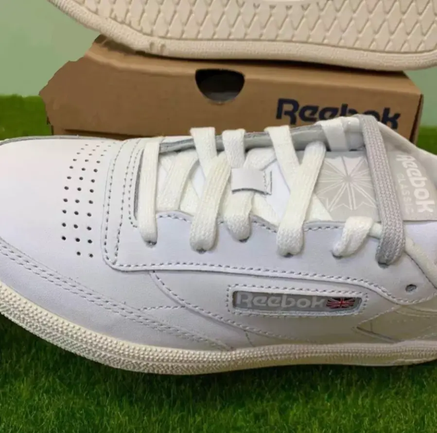 Giày Reebok Club C 85 SU 'White Grey' CM9162 - Ảnh 5