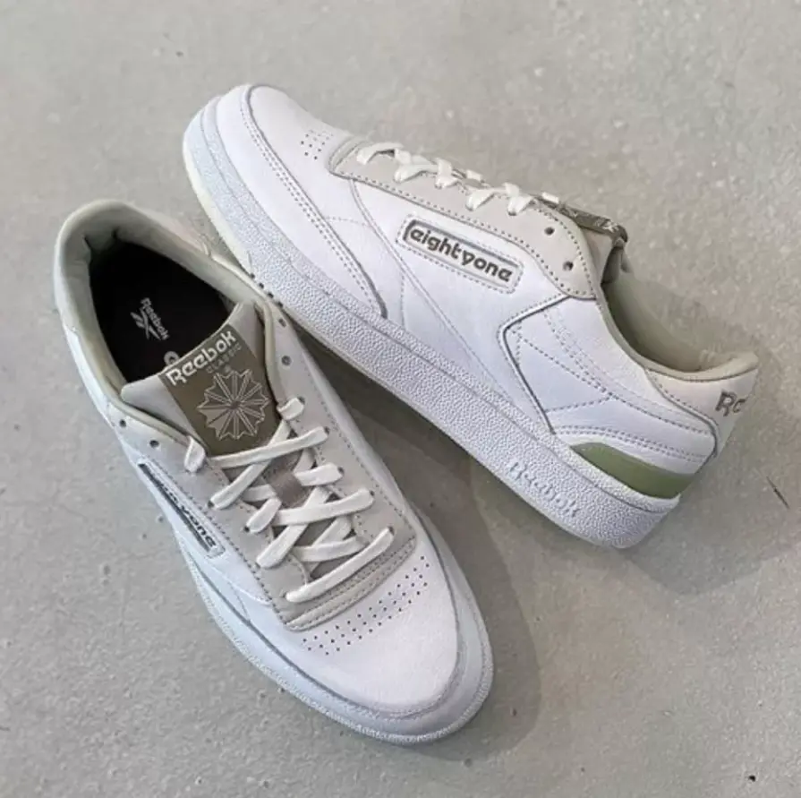 Giày Reebok Club C 85 'White Sand Stone Khaki' FY3016 - Ảnh 4