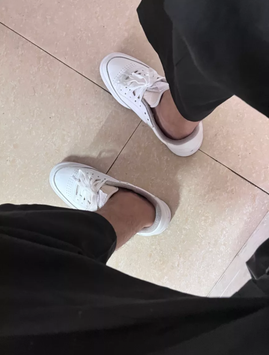 Giày Reebok JJJJound x Club C 85 'White Gum' FY6066 - Ảnh 4