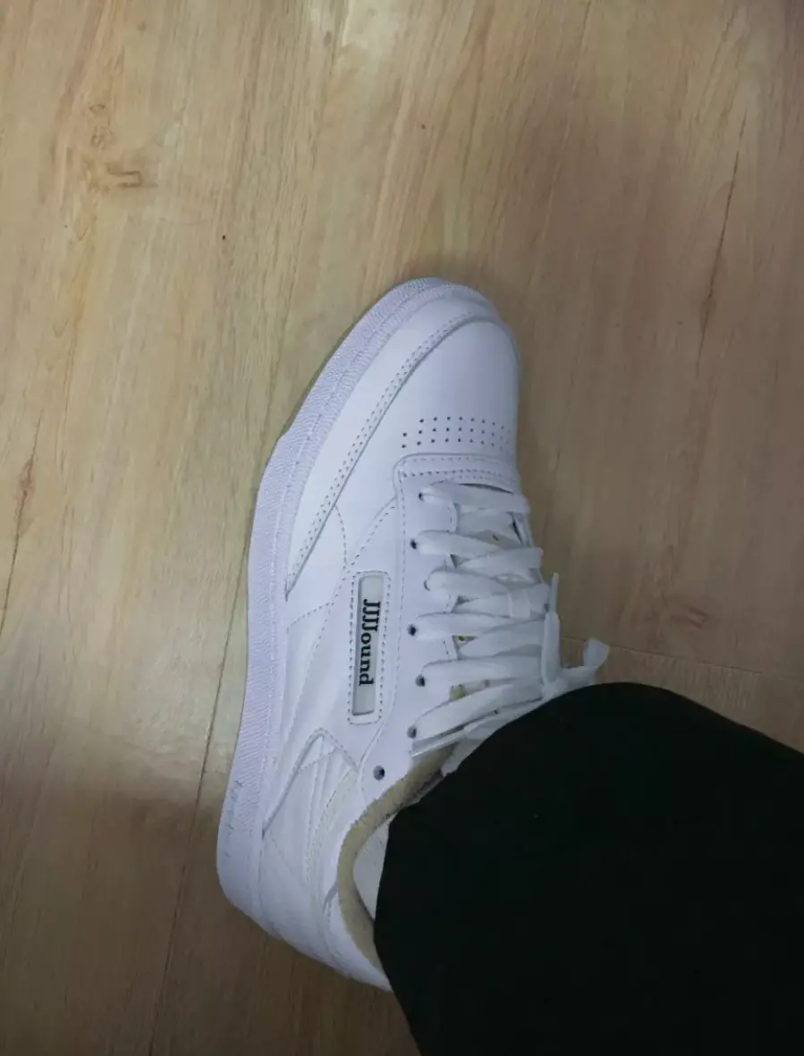 Alternative view of Giày Reebok JJJJound x Club C 85 'White Gum' FY6066