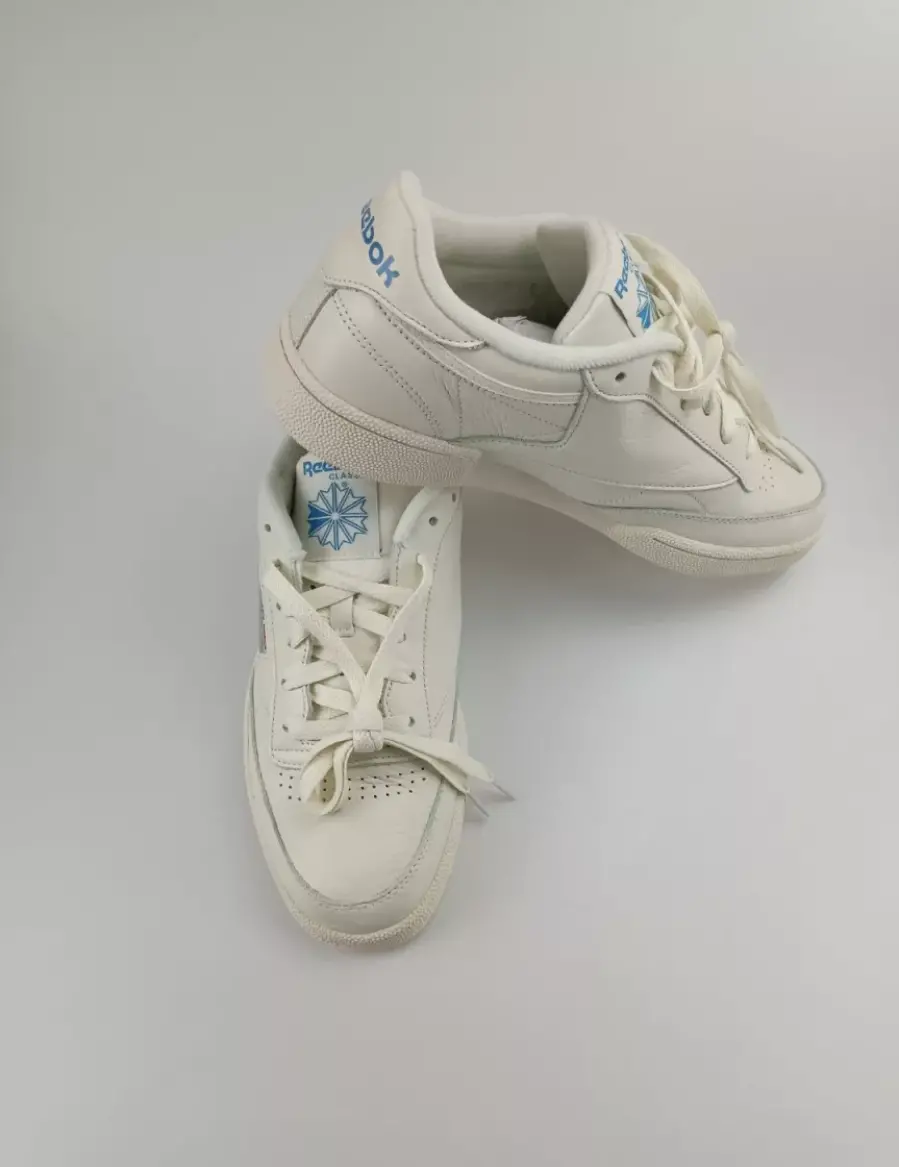 Giày Reebok Club C 85 MU 'Chalk Cyan' DV8811 - Ảnh 4
