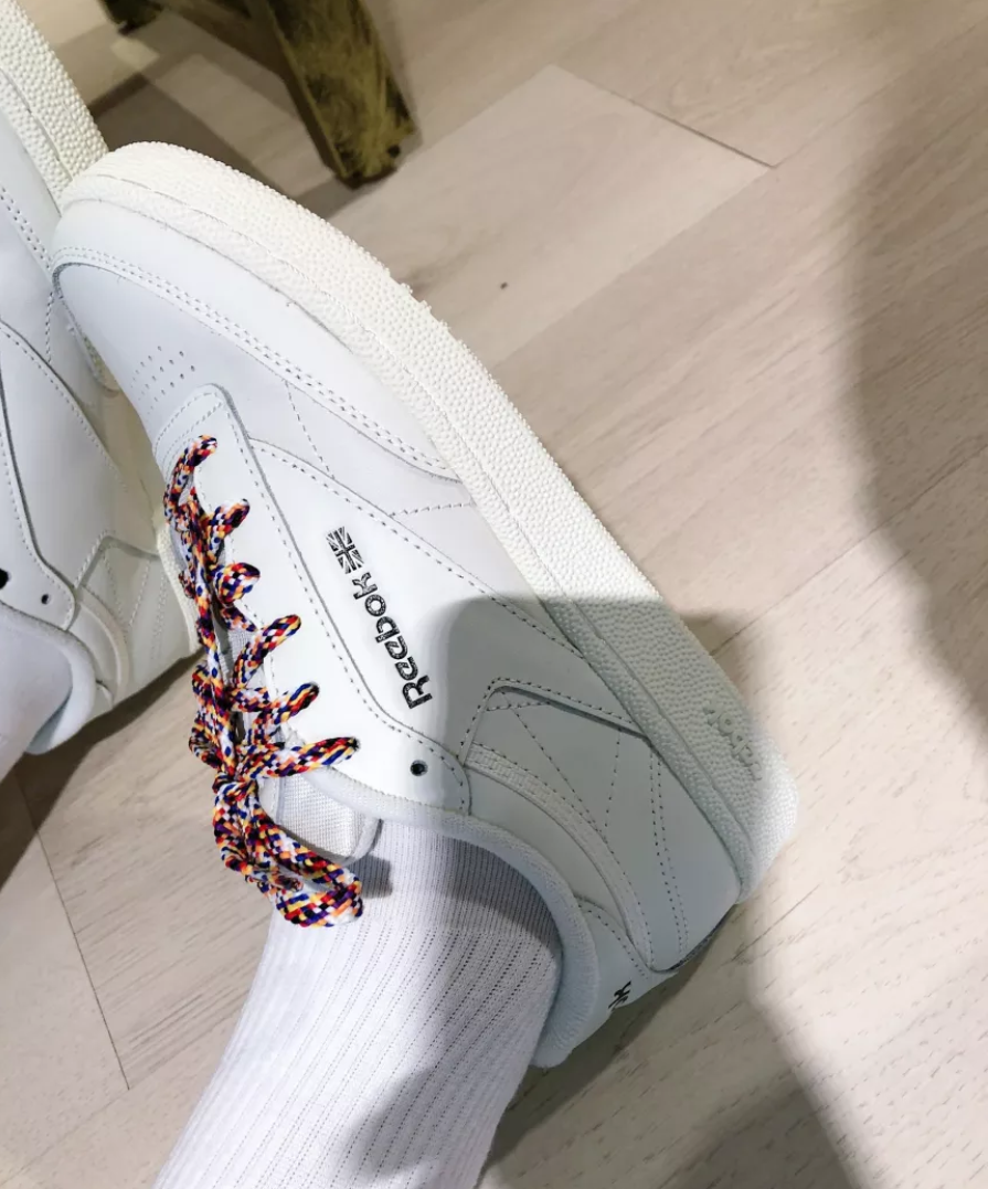 Giày Reebok Club C 85 'Chalk' FV8242 - Ảnh 2