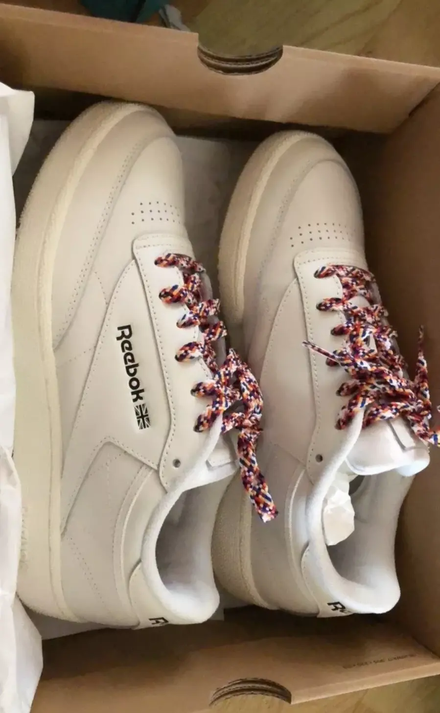 Giày Reebok Club C 85 'Chalk' FV8242 - Ảnh 3