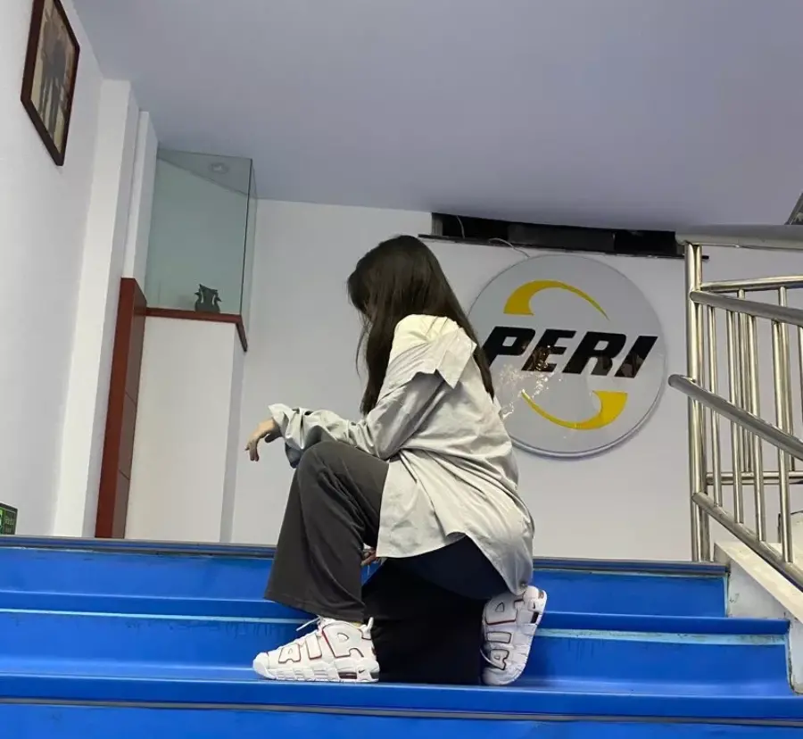 Giày Nike Air More Uptempo GS 'White Varsity Red' 2021 DJ5988-100 - Ảnh 4