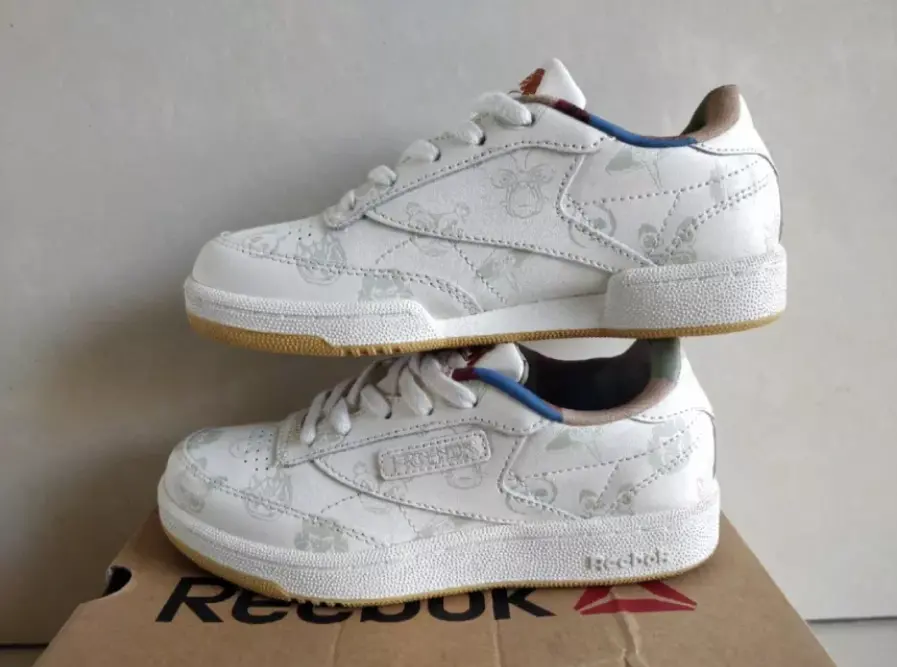 Giày Reebok Club C 85 Kung Fu Panda 'White' H01194 - Ảnh 3