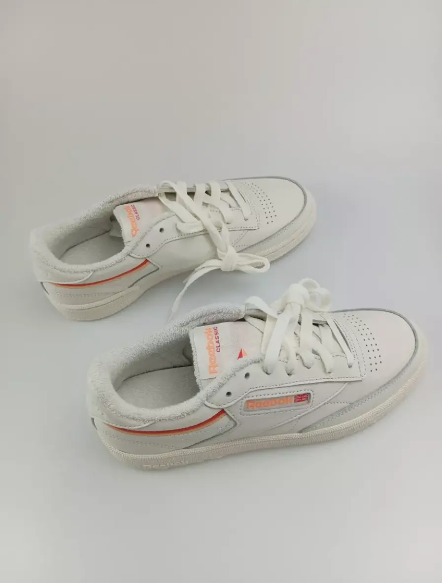 Giày Reebok Wmns Club C 85 'Chalk Sunbaked Orange' EF3489 - Ảnh 3