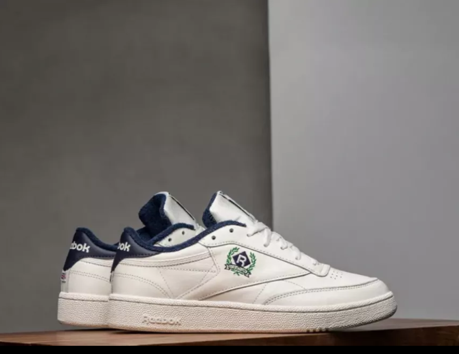 Giày Reebok Club C 85 'OG CrestChalk Vector Navy' H05809 - Ảnh 4
