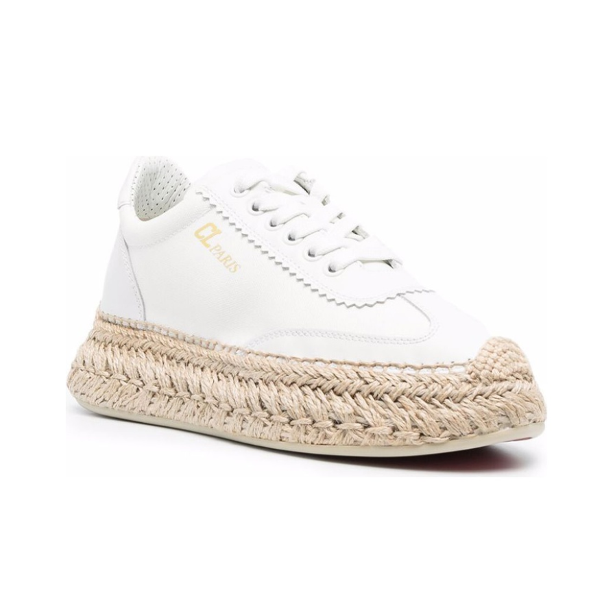 Giày Christian Louboutin Espasneak Espadrille Sneakers 3210147ESPASNEAKW360 - Ảnh 2