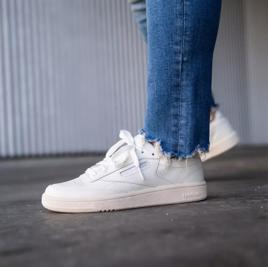 Giày Reebok Wmns Club C 85 'White' DV7243 - Ảnh 5
