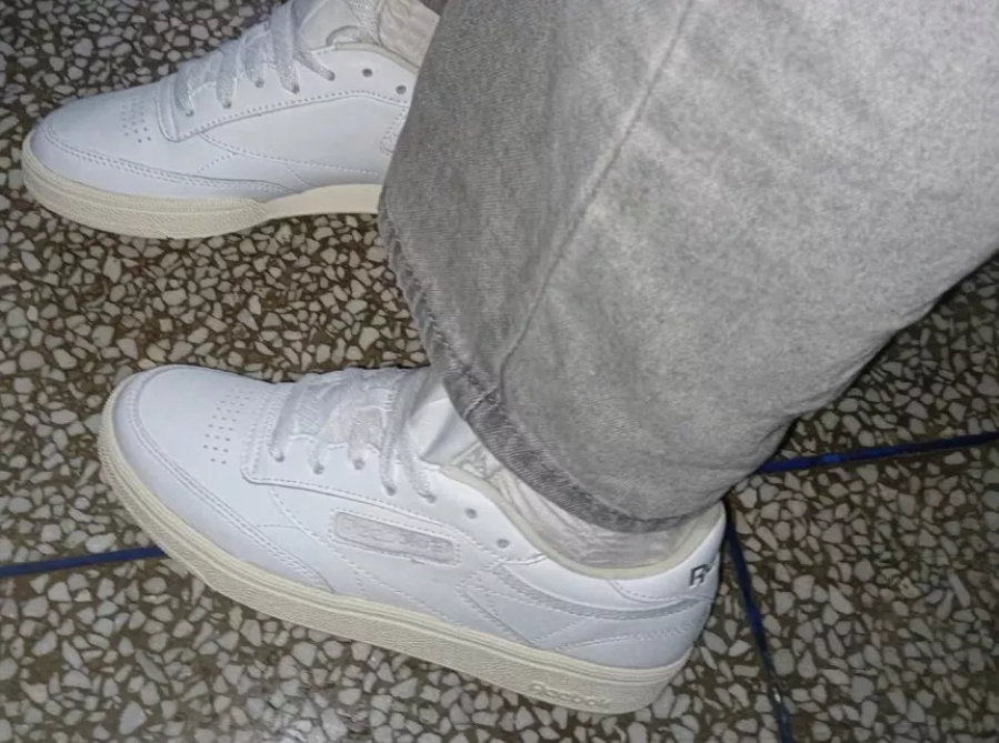 Giày Reebok Wmns Club C 85 'White' DV7243 - Ảnh 3