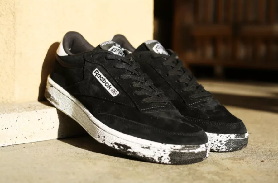 Giày Reebok Yoshio Kubo x Club C 85 'Black' FY3038 - Ảnh 3