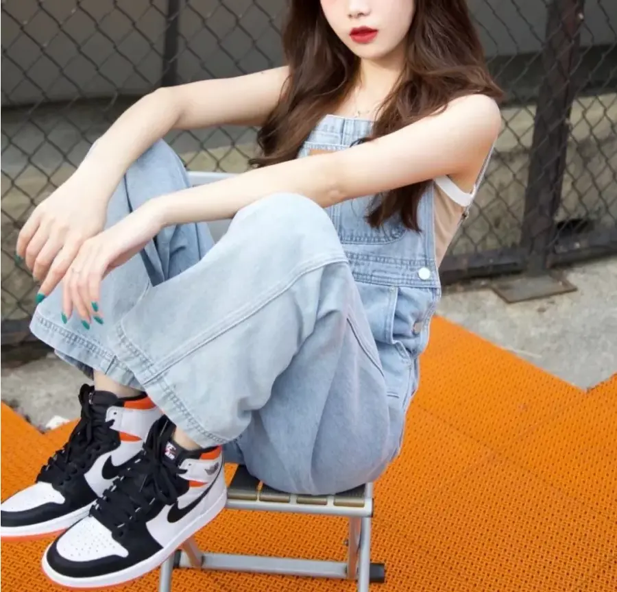 Giày Nike Air Jordan 1 Retro High OG GS 'Electro Orange' 575441-180 - Ảnh 5