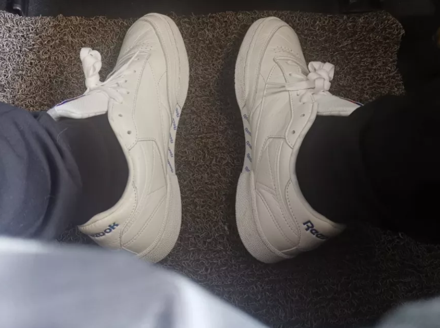 Giày Reebok Club C 85 SO 'White' BS5214 - Ảnh 2