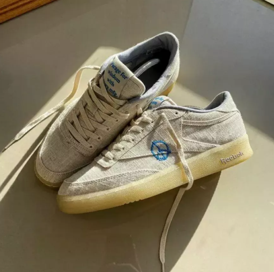 Giày Reebok Story MFG x Club C 85 'Non-Dyed' GZ8543 - Ảnh 4