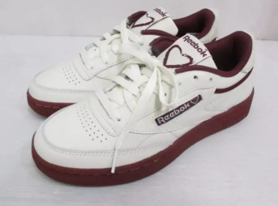 Giày Reebok Club C 85 Valentine's Day 'White' FY4138 - Ảnh 4