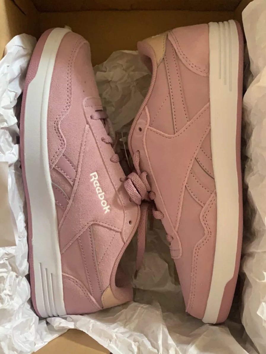 Giày Reebok Royal Techque T 'Pink Blue' CN4481 - Ảnh 4