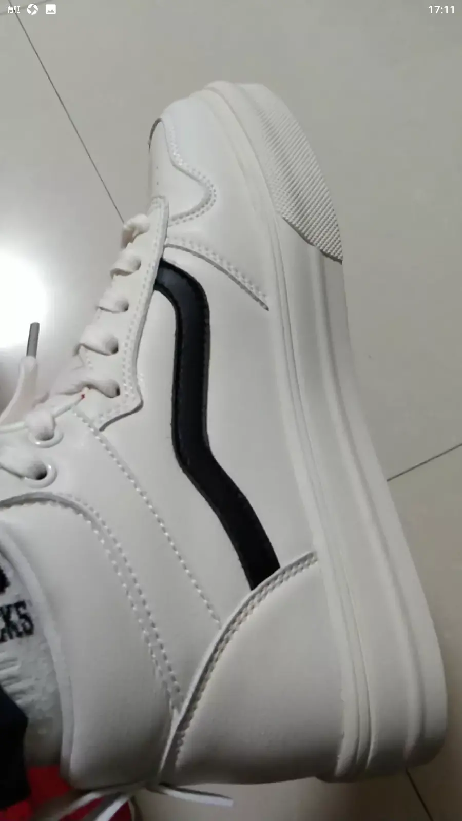 Alternative view of Giày Reebok Royal Techque T 'White Black' FV0262
