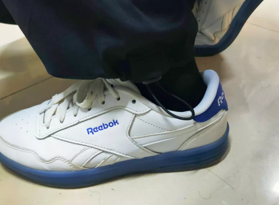 Giày Reebok Royal Techque T CE 'White Blue' H67907 - Ảnh 2