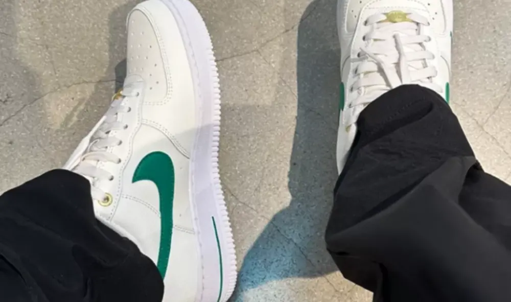 Giày Nike Air Force 1 Low '07 LV8 'Sail Malachite' DQ7658-101 - Ảnh 3
