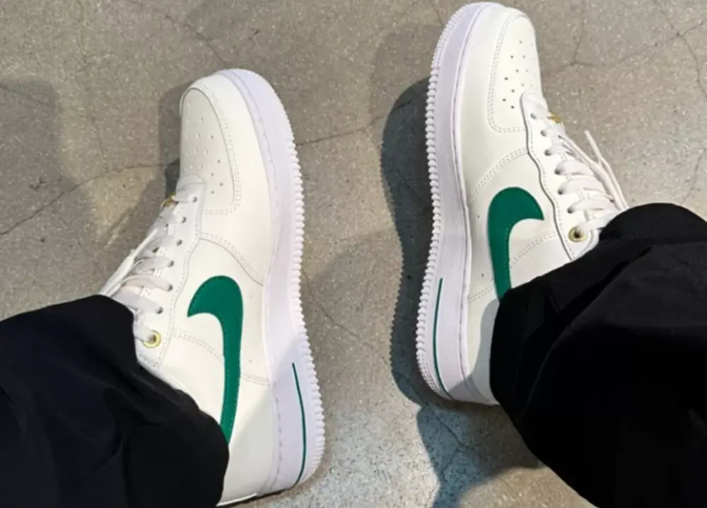 Giày Nike Air Force 1 Low '07 LV8 'Sail Malachite' DQ7658-101 - Ảnh 4
