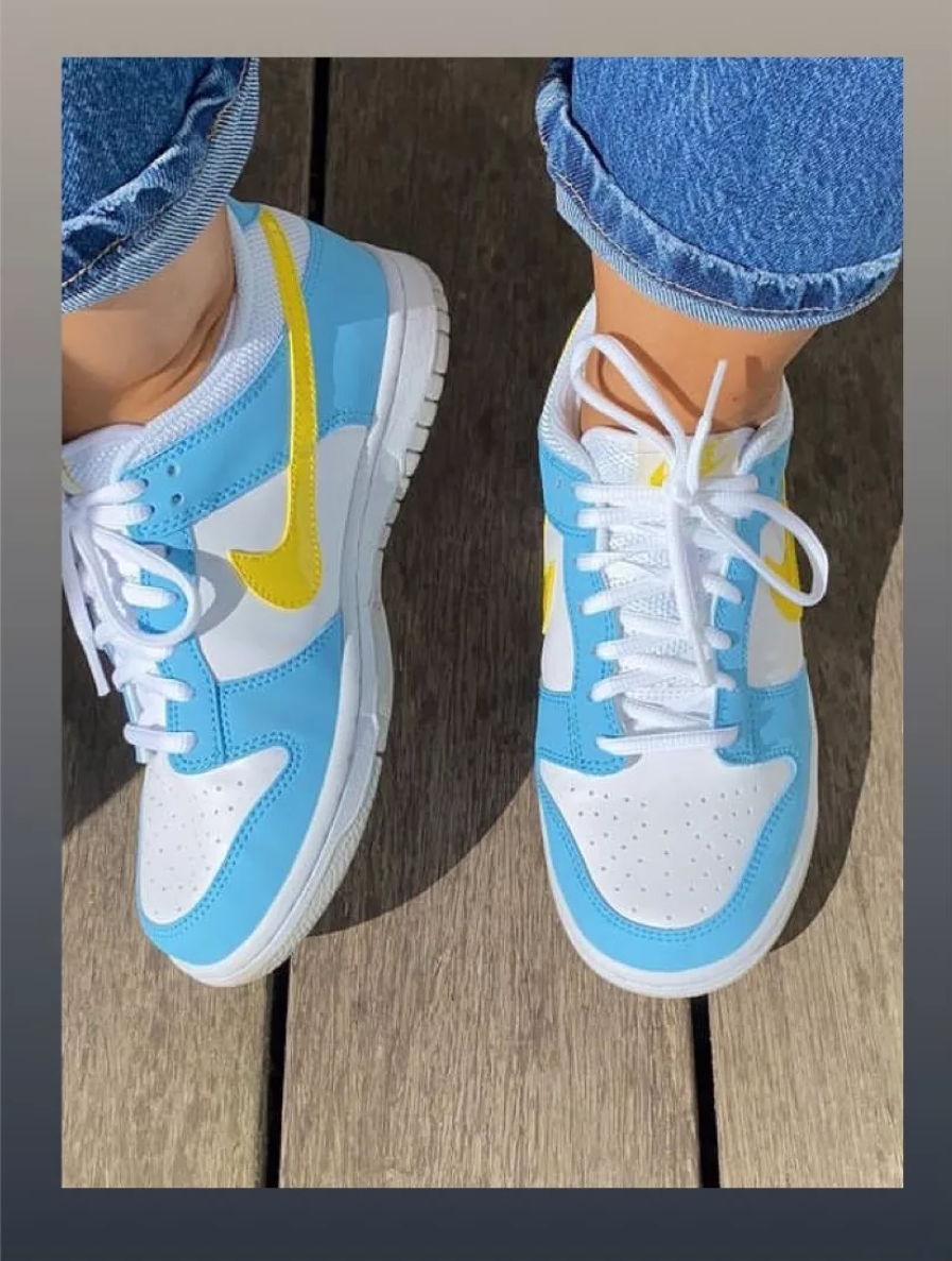 Giày Nike Dunk Low 'Homer Simpson' DX3382-400 - Ảnh 4