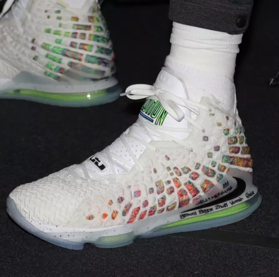 Giày Nike LeBron 17 'Air Command Force' BQ3177-100 - Ảnh 4