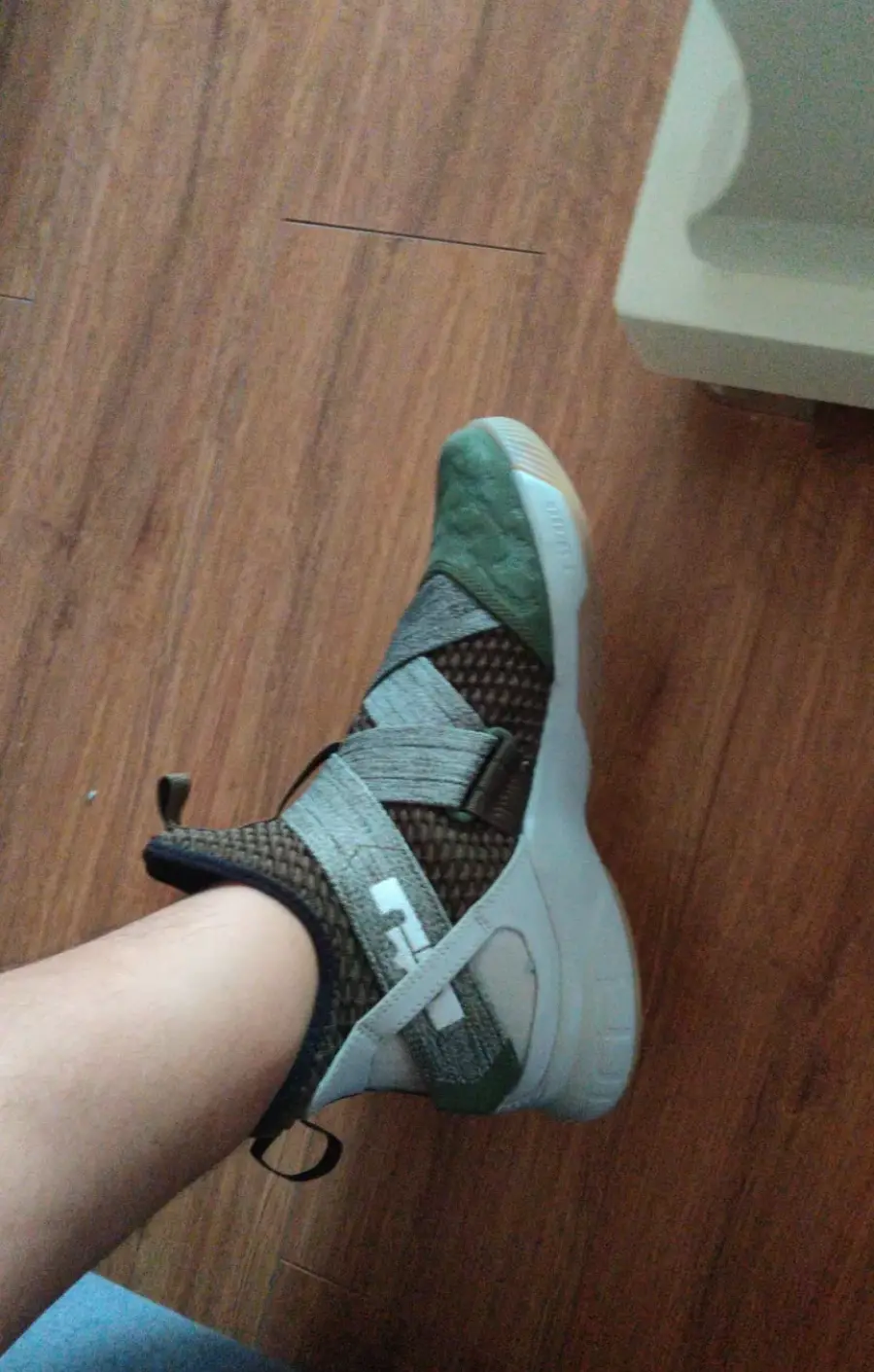 Giày Nike LeBron Solder 12 EP 'Olive' AO4053-300 - Ảnh 4