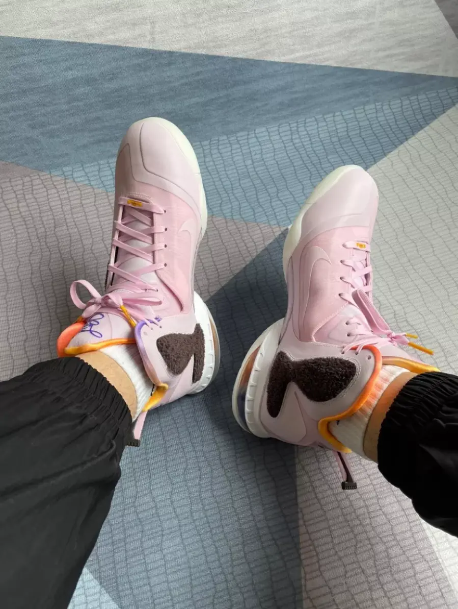 Giày Nike LeBron 9 'Regal Pink and Velvet Brown' DJ3908-600 - Ảnh 5