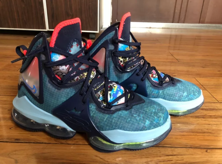 Giày Nike Lebron 19 'Fast Food' DC9340-400 - Ảnh 3