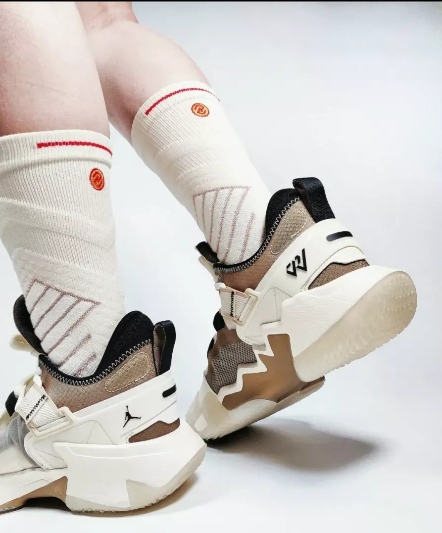 Giày Nike Jordan Why Not 5 Coconut Milk 'Khaki' DC3638-102 - Ảnh 5