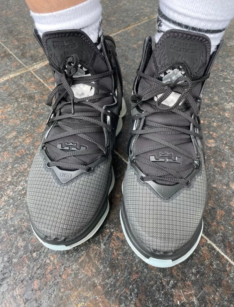 Giày Nike LeBron 19 'Black Aqua' DC9340-003 - Ảnh 4