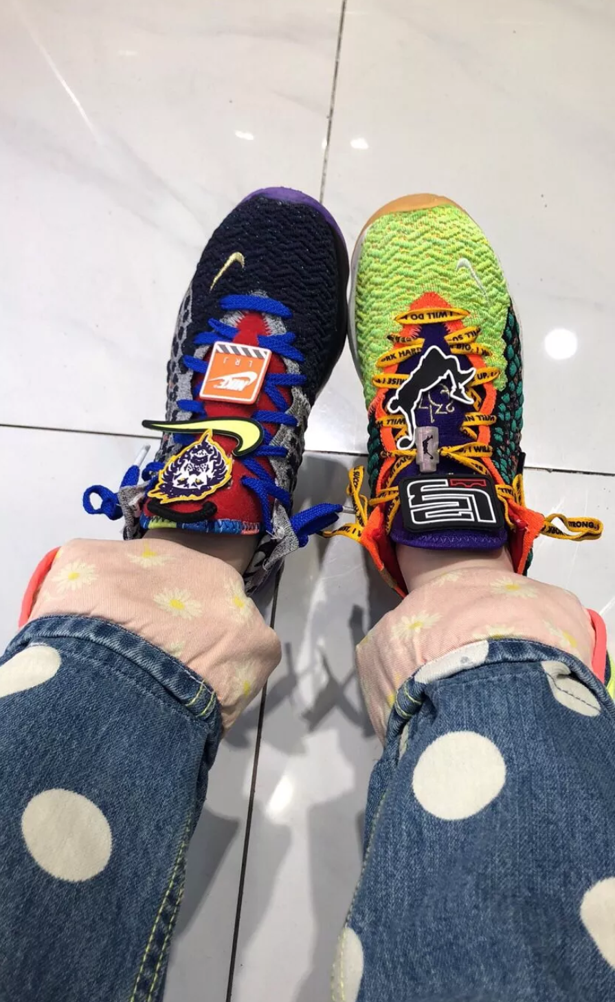 Giày Nike LeBron 17 GS 'What The' CJ2515-900 - Ảnh 5