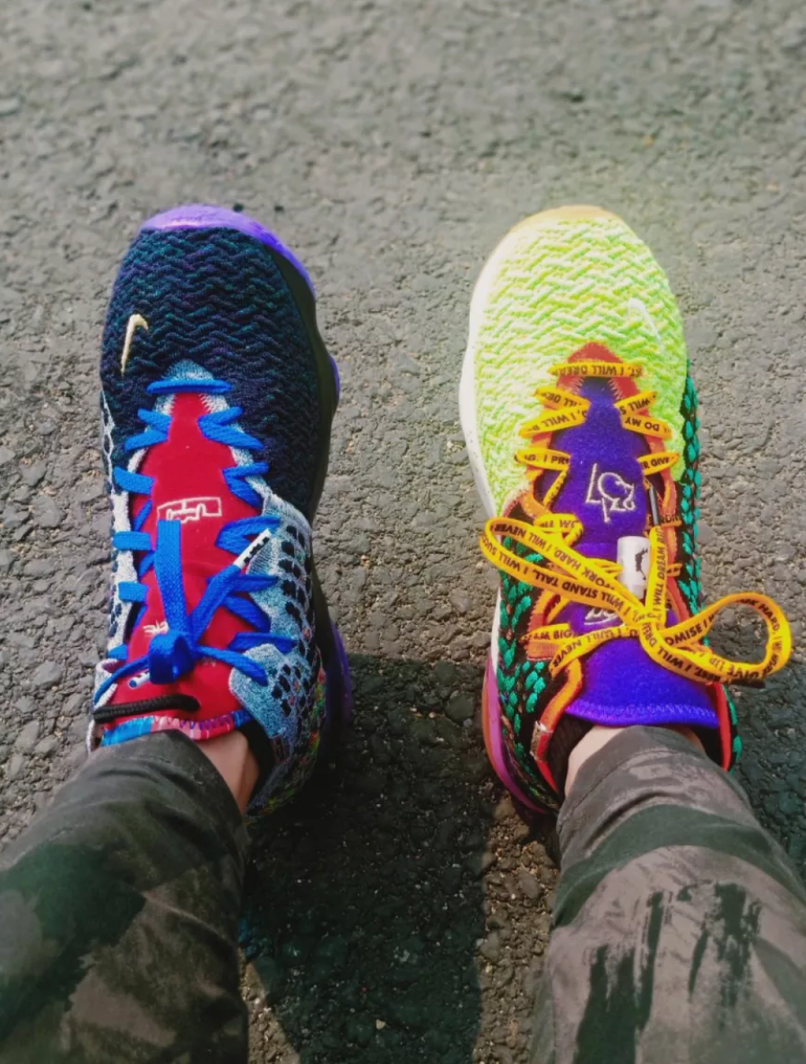 Giày Nike LeBron 17 GS 'What The' CJ2515-900 - Ảnh 3