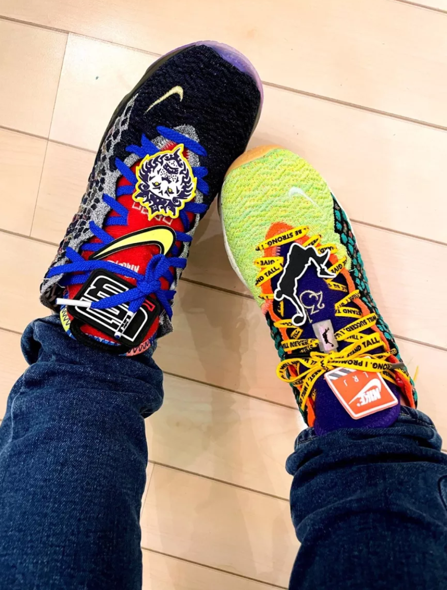 Giày Nike LeBron 17 GS 'What The' CJ2515-900 - Ảnh 4