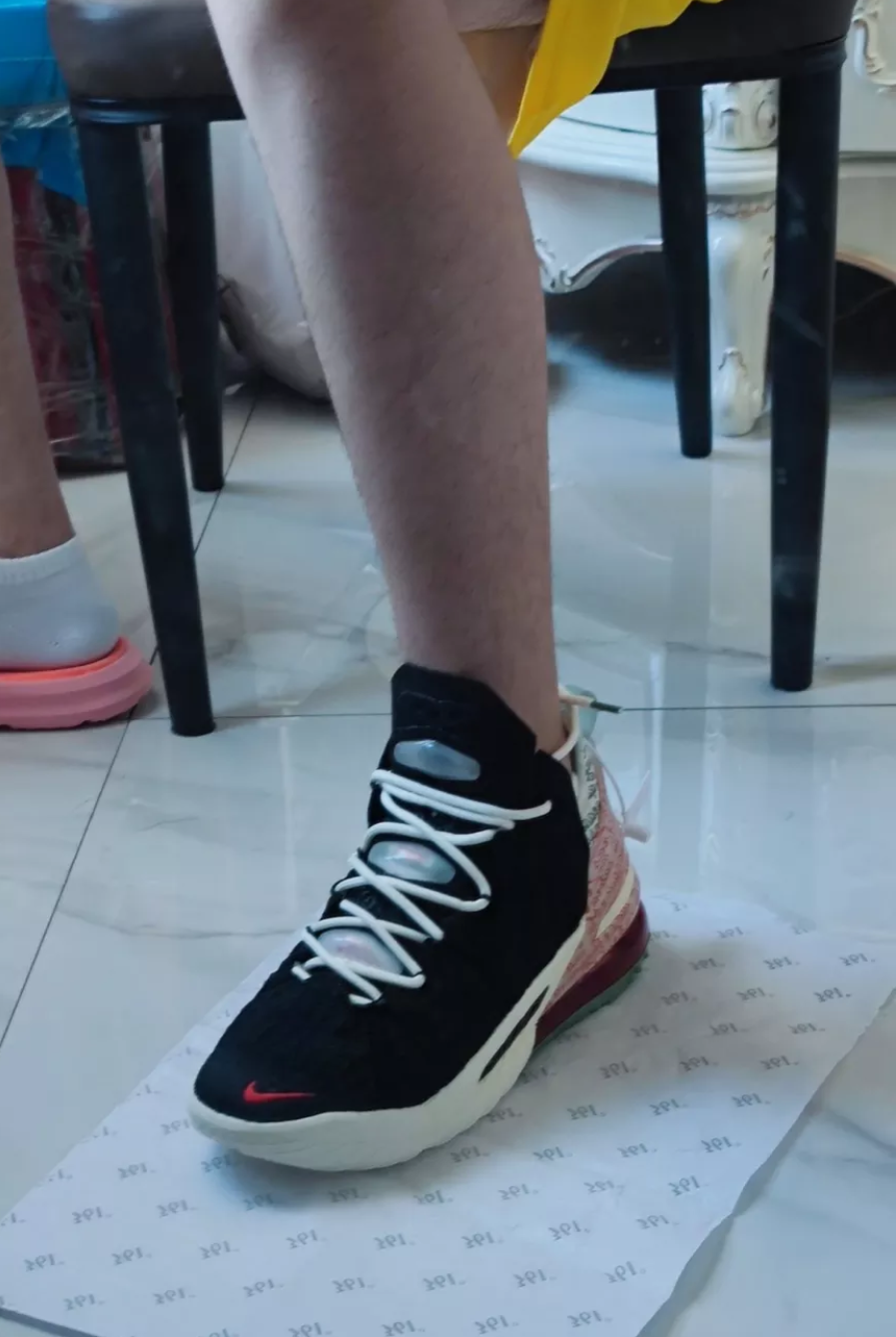 Giày Nike Diana Taurasi x LeBron 18 EP 'La Cabra' CQ9284-008 - Ảnh 4