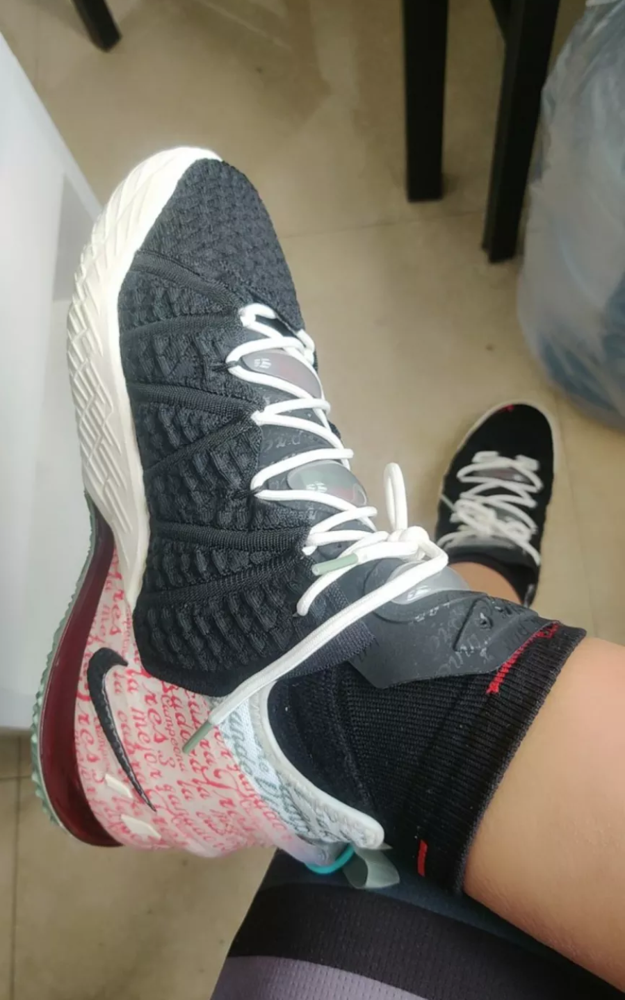 Giày Nike Diana Taurasi x LeBron 18 EP 'La Cabra' CQ9284-008 - Ảnh 5