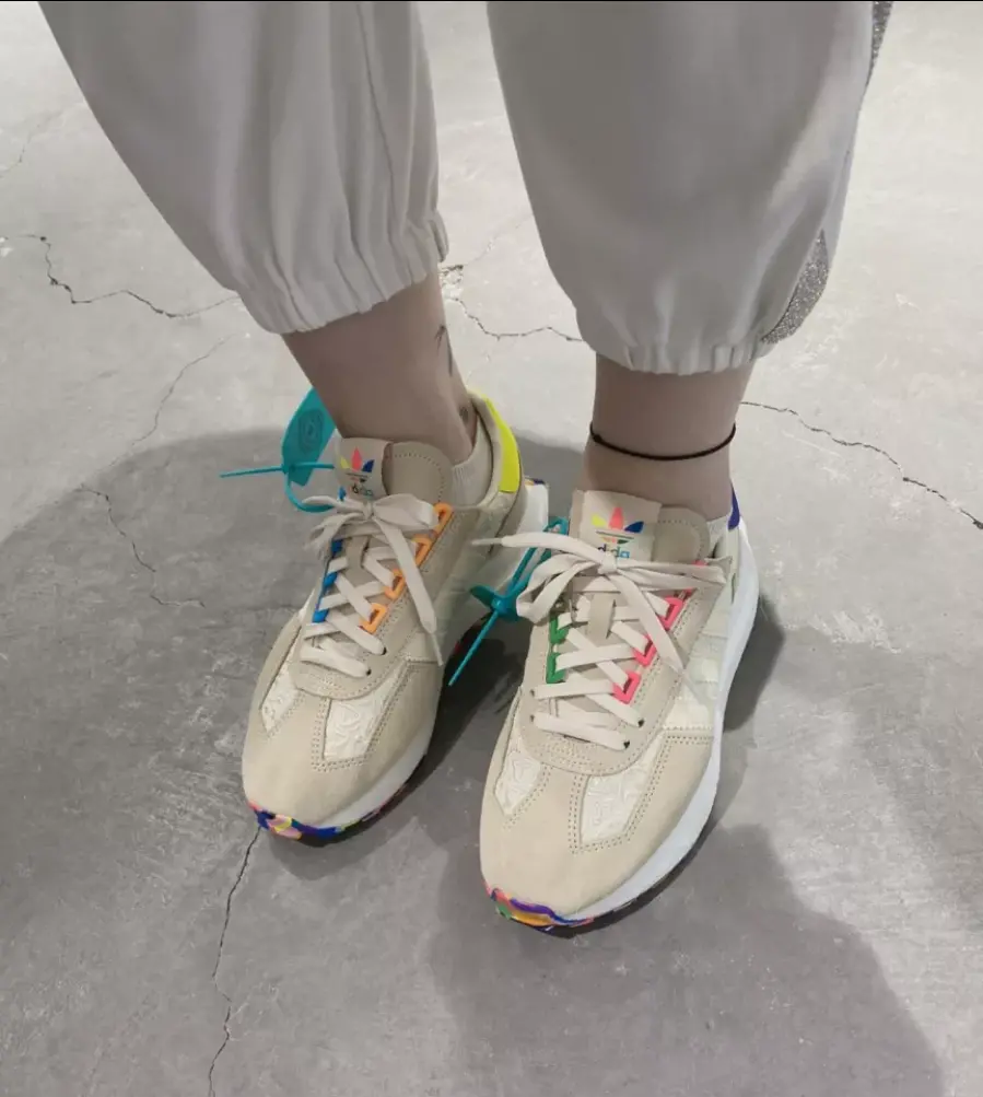 Giày Adidas Retropy E5 Pride 'Cream White' GV9116 - Ảnh 3