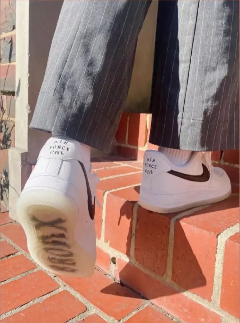 Giày Nike Air Force 1 '07 PRM Bronx Origins 'White' DX2305-100 - Ảnh 5